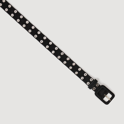 Eyelet Belt Black