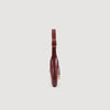 Baguette Bag In Certified Leather Bordeaux