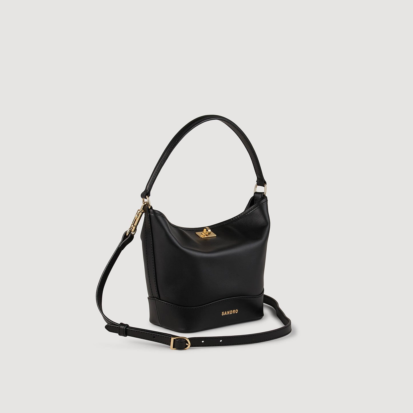 Tangoso Leather Bag Black