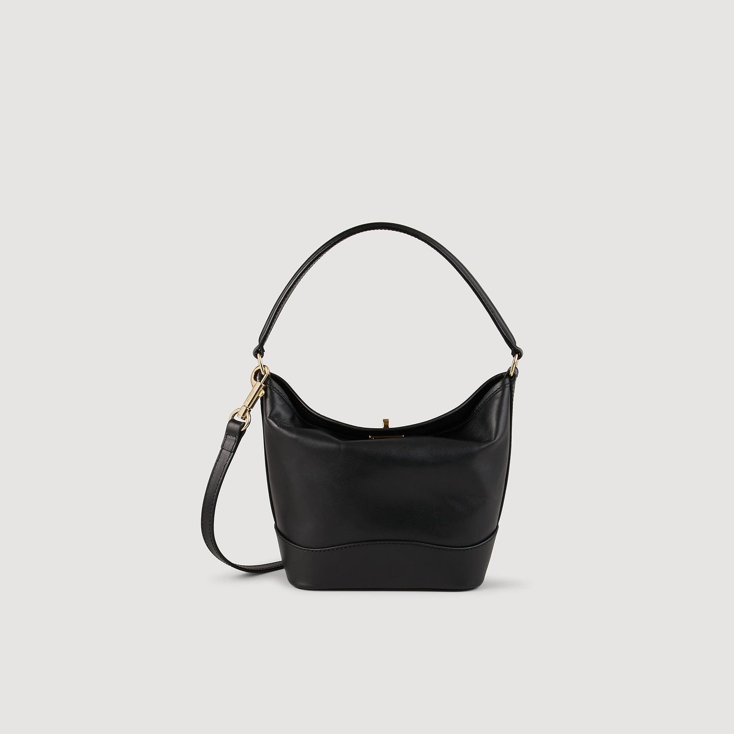 Tangoso Leather Bag Black