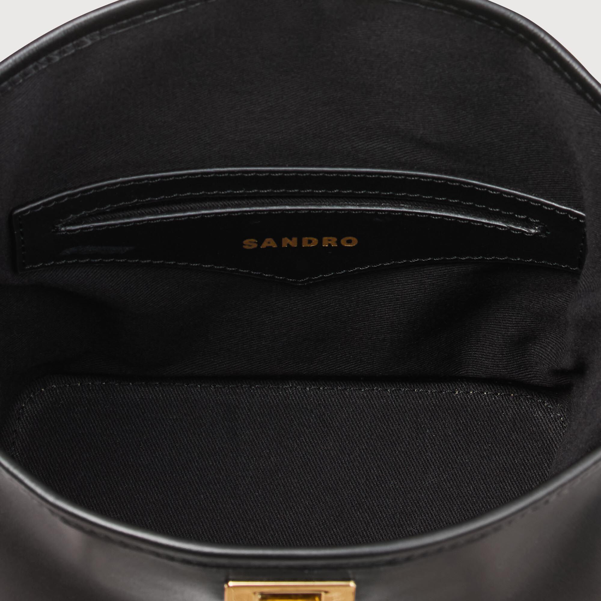 Tangoso Leather Bag Black