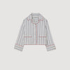 Striped Shirt Blue / Ecru