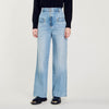 Wide-Leg Jeans Blue Jean