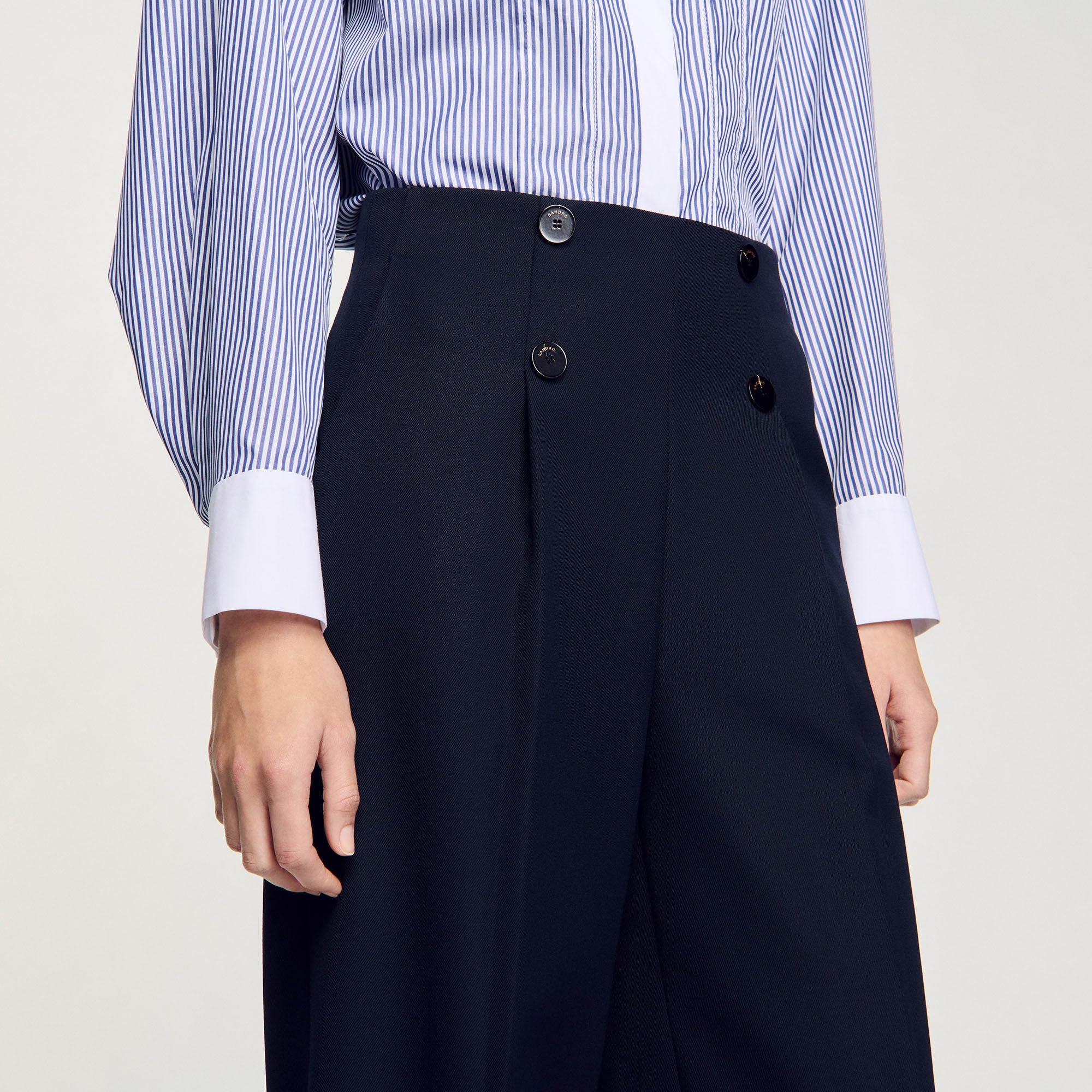 Suit Trousers Navy Blue