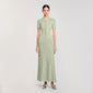 DAYDREAM Knit Maxi Dress VERT AMANDE