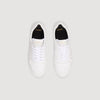 Low-Top Leather Trainers White