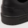 Low-top leather trainers Black