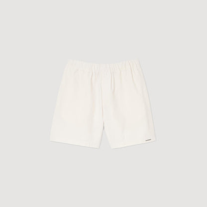 Technical Fabric Bermuda Shorts Ivory