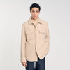 Overshirt Bouclette Beige