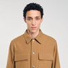 Overshirt Wool Camel