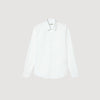 Fitted Stretch Cotton Shirt White