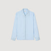 Zip-Up Shirt Blue Sky