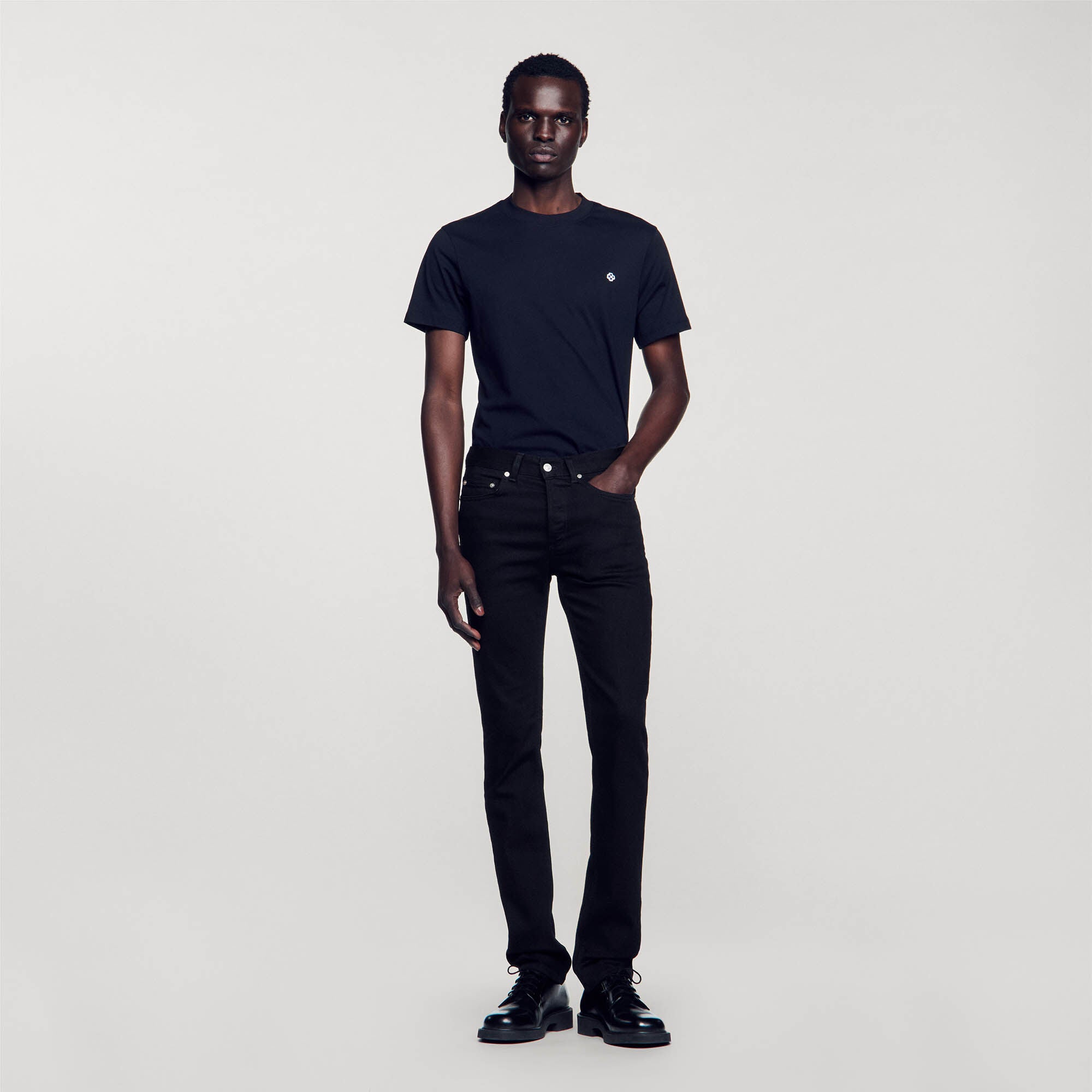 Slim-Fit Jeans Black