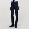 Classic Wool Suit Trousers Navy Blue