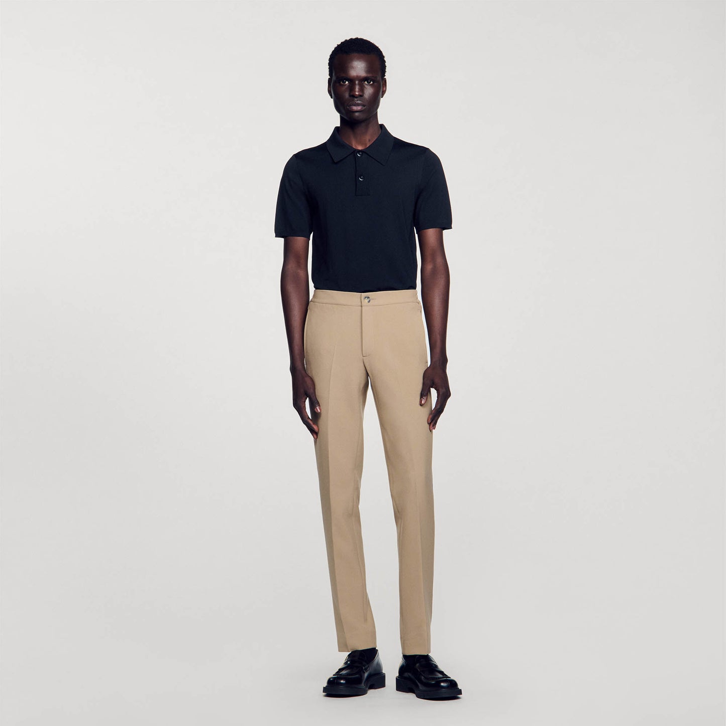 Jersey Trousers Beige