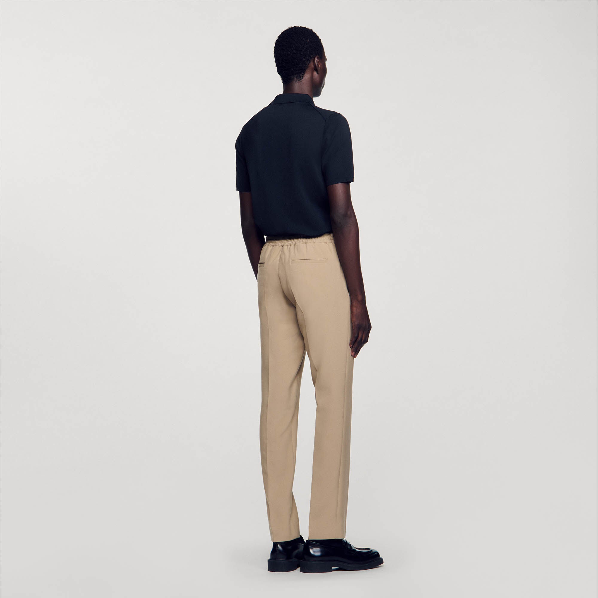 Jersey Trousers Beige