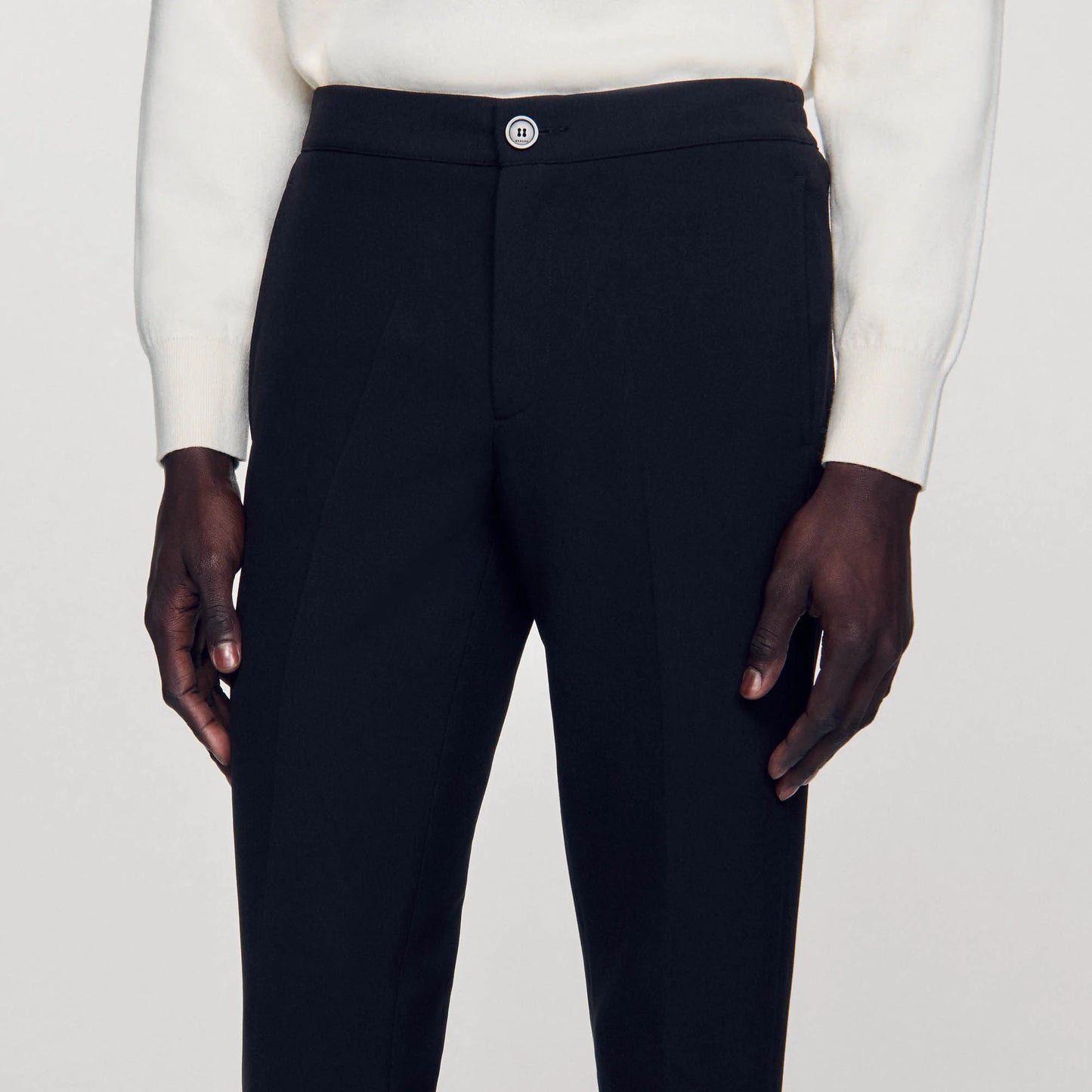 Jersey Trousers Black