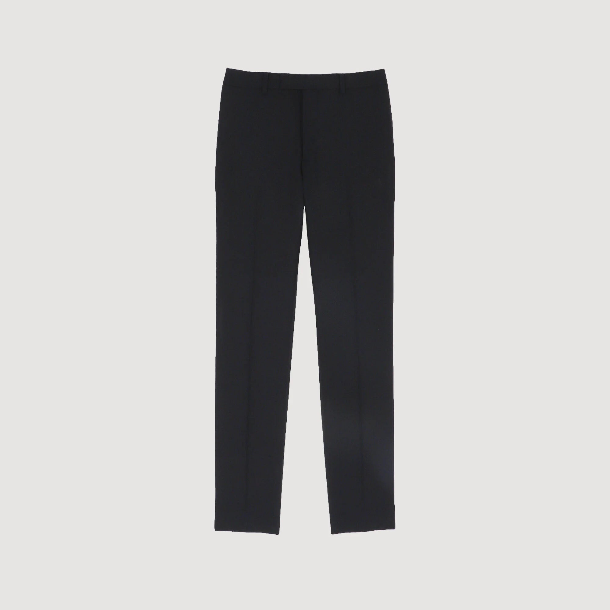 Wool Suit Trousers Navy Blue