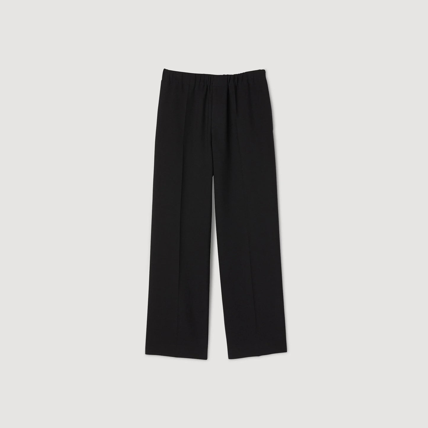 Wide-Leg Pants Black