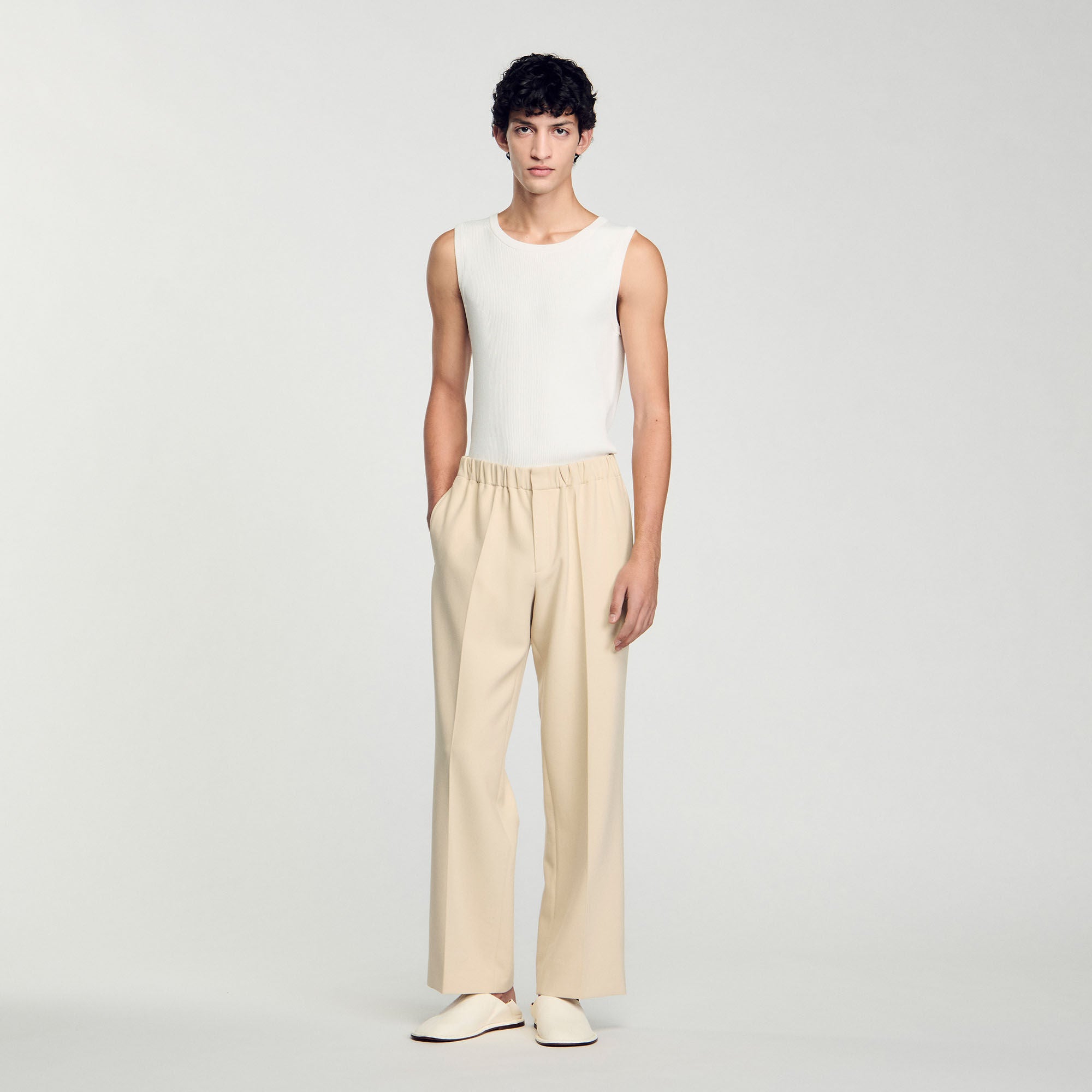 Oats Wide-Leg Trousers