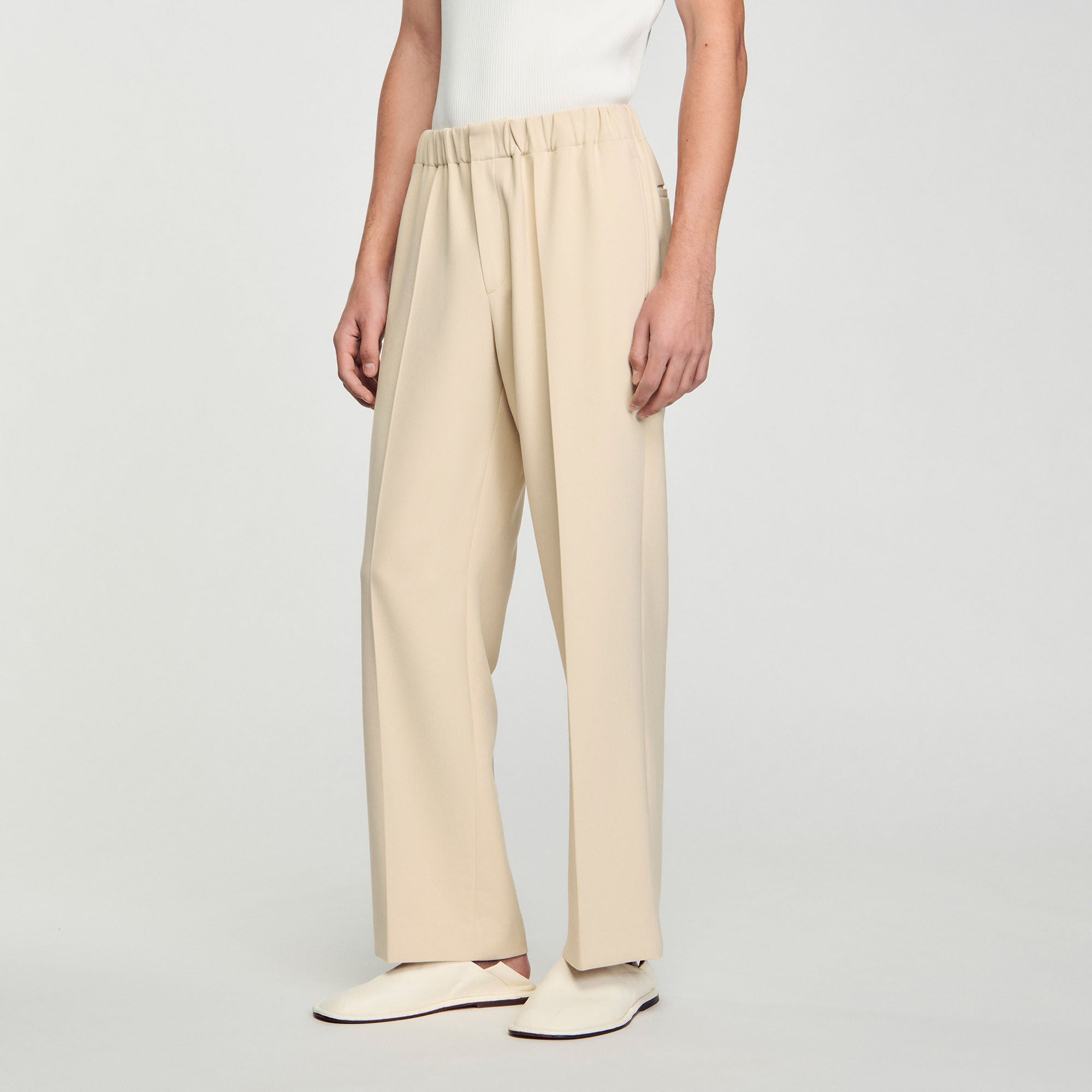 Oats Wide-Leg Trousers