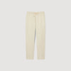 Elasticated Straight-Leg Pants Light Beige