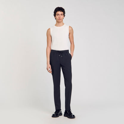 Fonte Elasticated Straight-Leg Pants