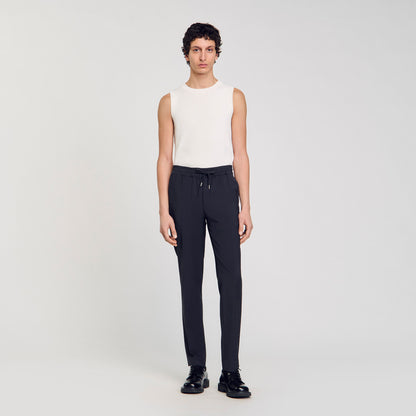 Fonte Elasticated Straight-Leg Pants