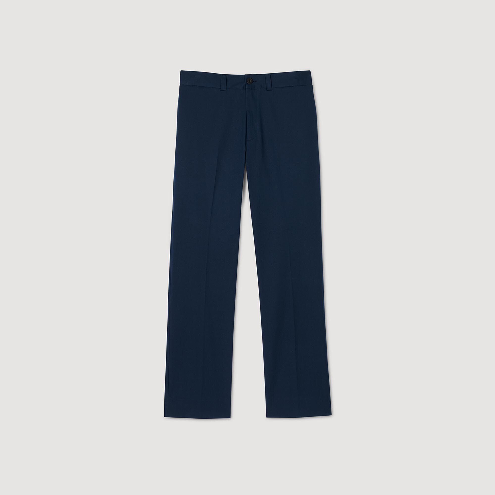 Straight-Leg Chinos Dark Navy