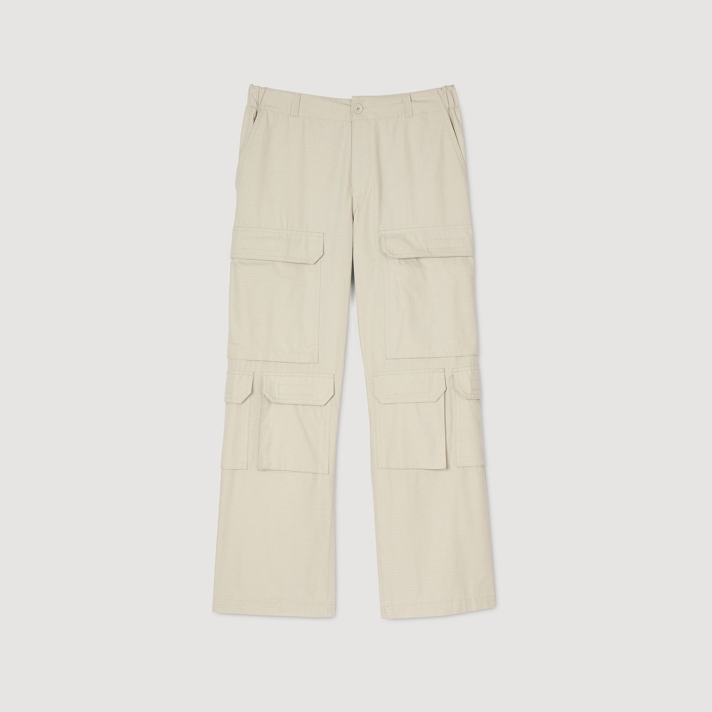 Cargo Trousers Aluminum