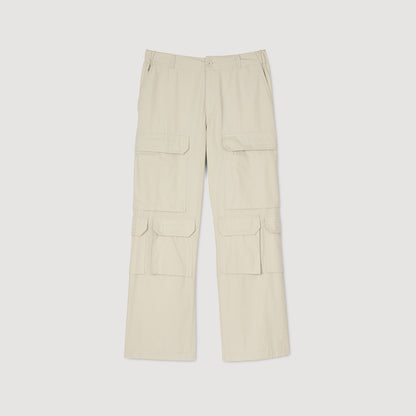 Cargo Trousers Aluminum