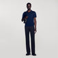 Pablo Knitted Polo Shirt Navy Blue