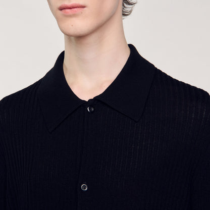 Knit Shirt Black