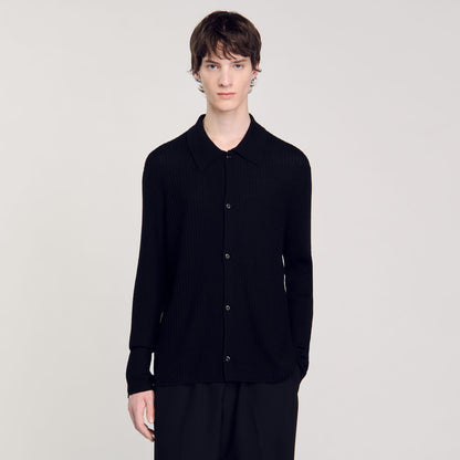 Knit Shirt Black