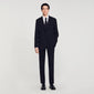 Formal Black Virgin Wool Suit Jacket Black