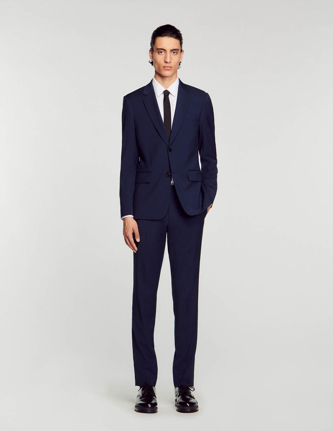 Shop Wool suit jacket for Man - Sandro UAE – Sandro.ae