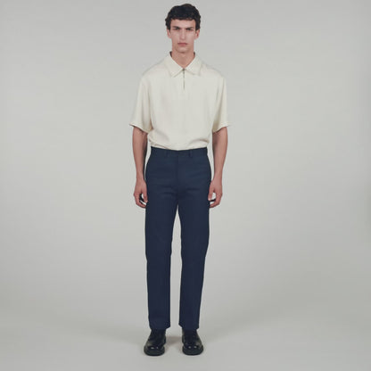 Straight-Leg Chinos Dark Navy