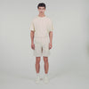 Technical Fabric Bermuda Shorts Ivory