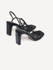 Sandals With Narrow Straps Black